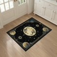 thumbnail image 3 of ODIKA 3'x5' Washable Area Rug Non-Slip, Flatweave, Easy Care Gothic Whimsy Snake Whimsical Witchy Tattoo Bathroom Goth Door for Hallway, Laundry Room, 3 of 7