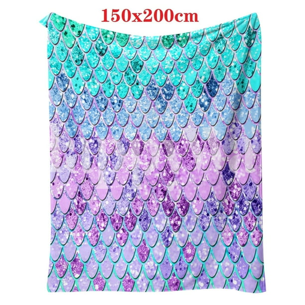 Fiudx Manta de Franela, Suave Felpa, Estampado Resistente a La Decoloración, Acogedora Manta para Sofá y Cama, Decoración para Todo Tipo de Clima, Ideal para Pieles Sensibles, Regalo Perfecto, 130 X