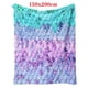 thumbnail image 1 of Fiudx Manta de Franela, Suave Felpa, Estampado Resistente a La Decoloración, Acogedora Manta para Sofá y Cama, Decoración para Todo Tipo de Clima, Ideal para Pieles Sensibles, Regalo Perfecto, 130 X, 1 of 4