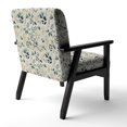thumbnail image 5 of Designart "Minimalist Botanicals III" Upholstered Botanical Accent Chair and Bohemian & Eclectic Arm Chair - Multiple Color & Pattern, 5 of 7