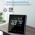 thumbnail image 3 of Thermostat for Home with Touchscreen Display, Programmable, Energy Saving, Wifi Wireless Home Room Sensor App Control, 3 of 11