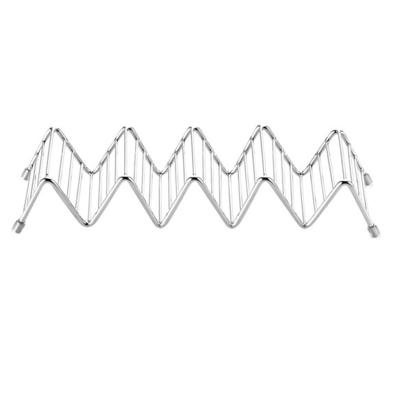 TUOBARR Stainless Steel Taco Holder,Rustproof Taco Rack Holds Up To 4-5 Tacos Each Taco Stand Taco Tray