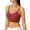 Brick Red, variant on ,Bras for Women with Support Comfortable Sports Bras No Underwire Seamless Soft Breathable Everyday Bras Women's Simple Casual Bralettes for All Season Pink M