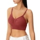 thumbnail image 1 of Brasier Tela de Mantequilla Ropa Interior sin Costuras para Mujer, Moderna E Informal, con Tirantes y Almohadillas para El Pecho, sin Aros de Acero. Extra Grande, 1 of 4