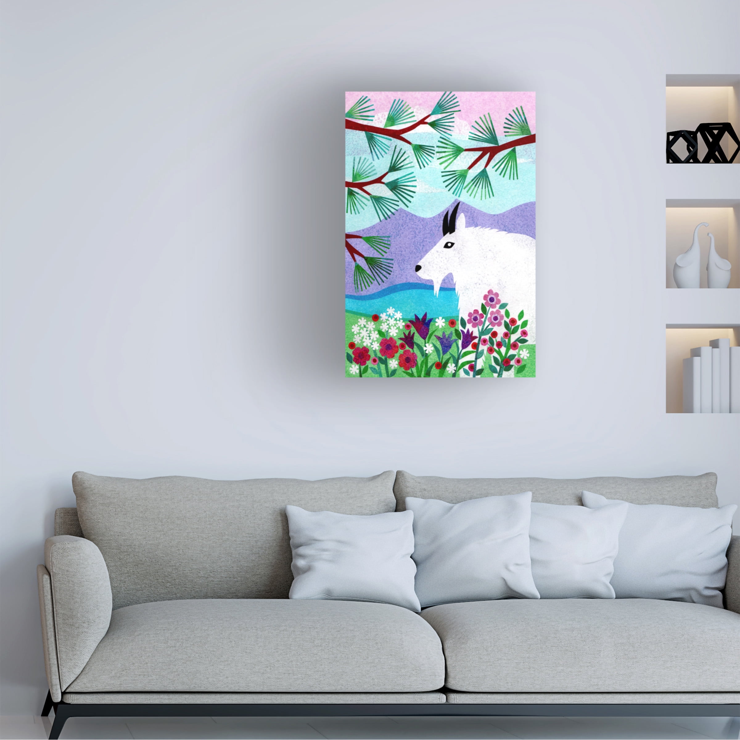 Kim Conway 'Forest Creatures V' Canvas Art