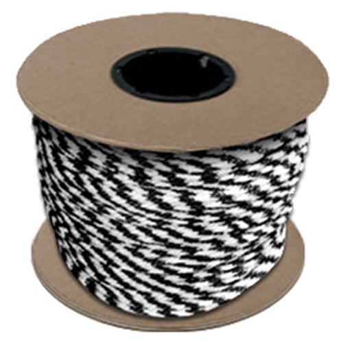 CWC MFP Halter Rope - 27/64" x 500 ft., Black & White