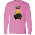 thumbnail image 3 of Inktastic Halloween, Witch Cauldron, Witch Legs, Potion Long Sleeve T-Shirt, 3 of 5