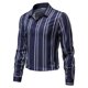 thumbnail image 4 of Camisa de negocios ligera con botones de solapa informal a rayas de manga larga de nuevo estilo Pompotops oipoqjl26900, 4 of 7