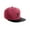 Hot Pink, variant on Classic Snapback Hat Old English Font Alphabet A to Z Flat Bill Visor Cap, Light Grey Black Hat, Black R