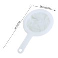 thumbnail image 2 of Soy-bean Milk Filter Mesh Polyester Food Filter Juice Coffee Sediment Strainer with Handle 200 Mesh, 2 of 10
