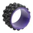 thumbnail image 1 of Roue Arrière, Roue de Yoga Violet Noir Améliore la Posture pour Entraînements, 1 of 7