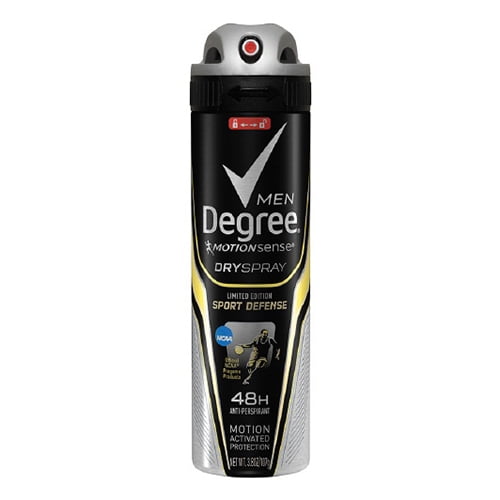 Buy Degree Motion Sense Men Dry Spray Antiperspirant, Sport Defense 3