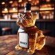 thumbnail image 4 of Botella de Whisky con Forma de Perro, Decantador de Cristal de Borosilicato Transparente de Alta Calidad | Diseño Moderno | Realza La Presentación de Tus Vinos | Capacidad de 300 Ml | Ideal para Rega, 4 of 7
