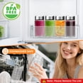 thumbnail image 3 of 12oz Glass Juice Bottles with Lids 4-Pack, Wide Mouth Reusable Water Bottles for Juicing, Smoothies, Infused Water - Leakproof BPA Free Premium Clear Glass & Stainless Steel Lids, Fridge Safe, 3 of 8