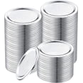 thumbnail image 2 of 100 Count Canning Lids for Ball, Kerr Jars, Split-Type Metal Mason Jar Lids for Canning, Food Grade Material, 100% Fit & Airtight for Regular Mouth Jars, Wide Mouth, 2 of 8