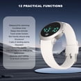 thumbnail image 3 of Reloj Digital Impermeable para Hombres Relojes de Pulsera Digitales Multifuncionales con Hora Semanal Conmutación de 12 a 24 Horas a Prueba de ANGGREK Otros, 3 of 8