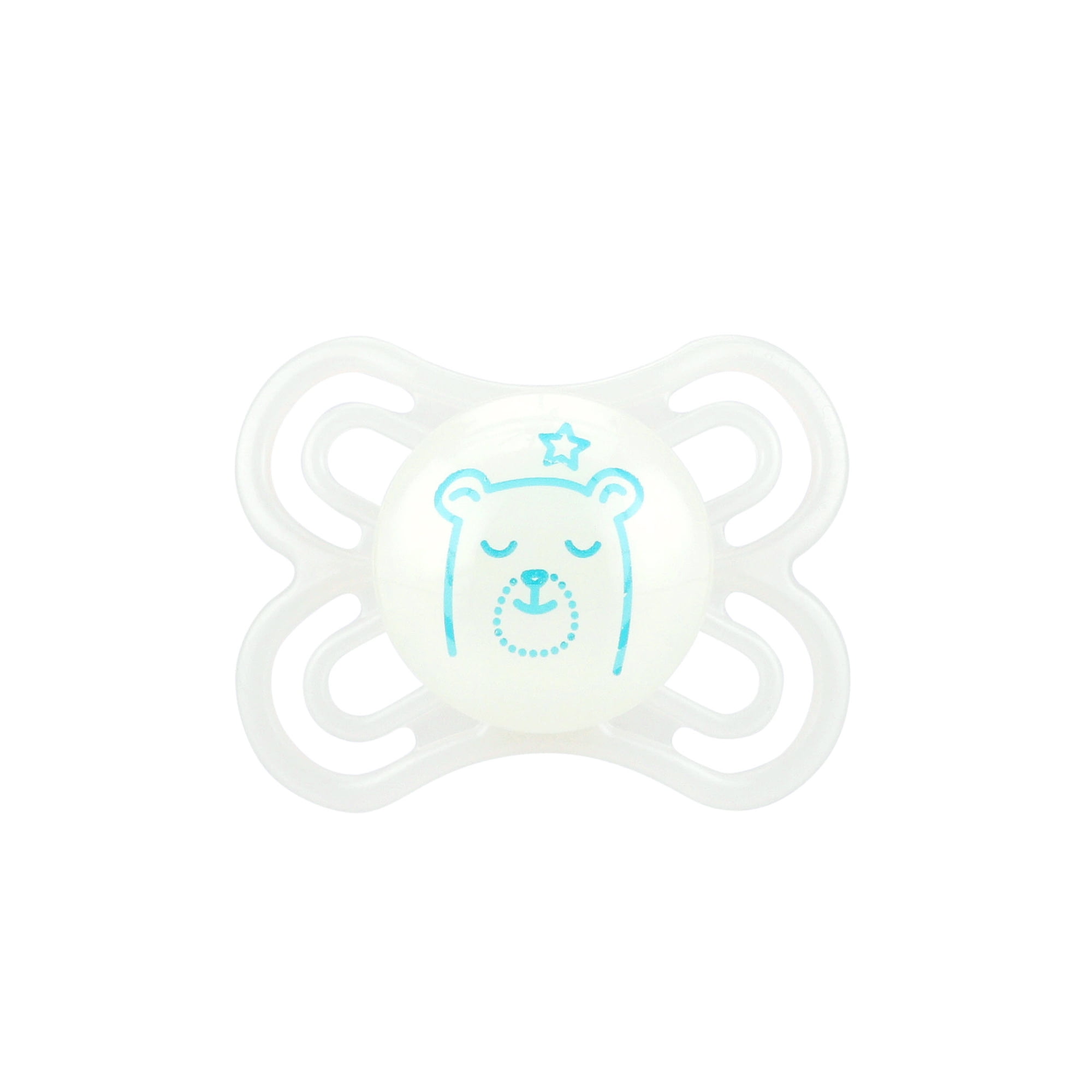 MAM Glow In The Dark Pacifiers, Baby Pacifier 06 Months, Best Pacifier