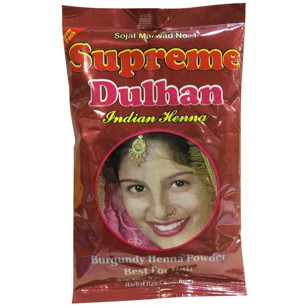 Supreme Herbal Henna Mehndi Burgundy with Amla, Shikakai & Aritha 150