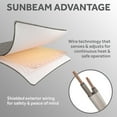 thumbnail image 3 of Sunbeam Queen Blanket Grey Microplush, 12 Heat Settings, 12-Hour Auto Shut-Off, Electric Heated Blanket with Controller, 90" x 84", 3 of 11