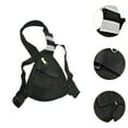 thumbnail image 6 of colcolo Two Chest Pack Harness Two Pouch Bag for Hiking Climbing Black, 6 of 8