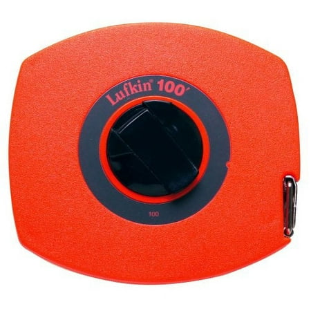 Lufkin 100L 3/8-Inch x 100 Hi-Viz Lightweight Steel Tape
