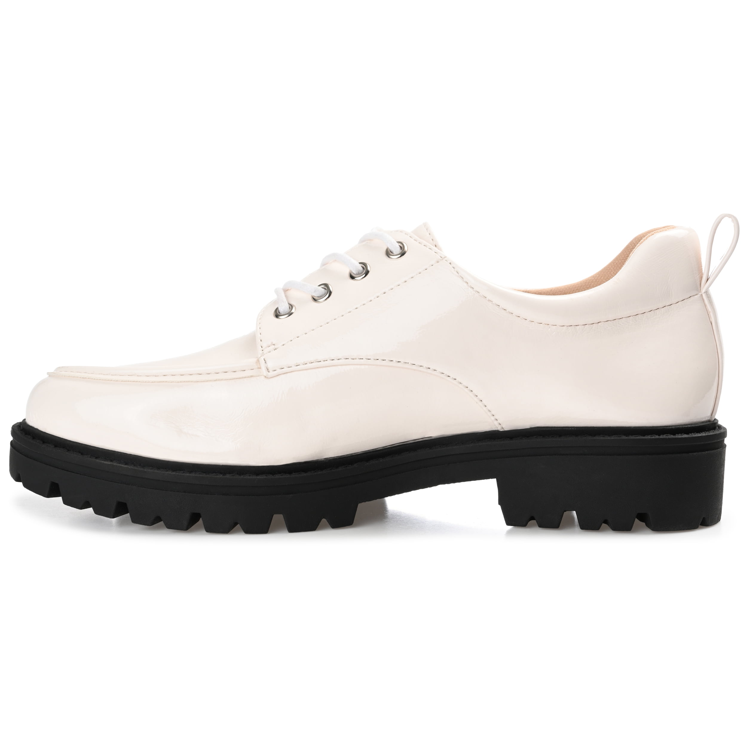 Journee Womens Zina Almond Toe Lace-up Oxford, Widths Available