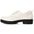 thumbnail image 3 of Journee Womens Zina Almond Toe Lace-up Oxford, Widths Available, 3 of 10