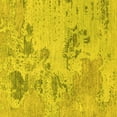 thumbnail image 1 of Ahgly Company Indoor Square Abstract Yellow Modern Area Rugs, 8' Square, 1 of 4