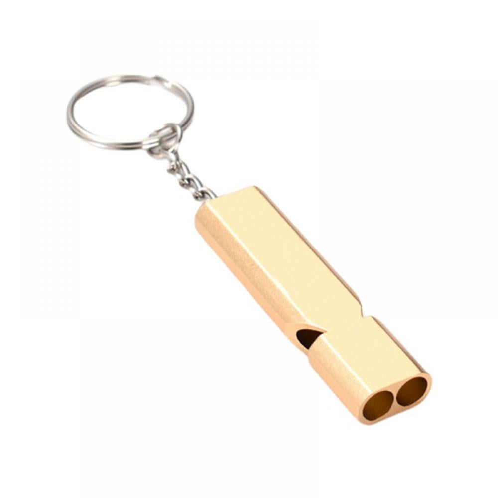 4 Pack Whistles Emergency, Whistles with Lanyard Keychain Super Loud Lifeguard Whistle Safety