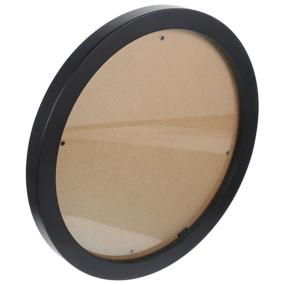 Uonlytech Round Black Resin and Wood Embroidery Hoop for Home Decoration