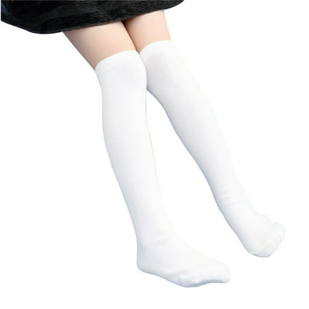 

Worallymy Middle Tube Socks Lightweight Comfortable Lining Good Warmth Retention Great Elasticity Beautiful Gift Stockings for Children