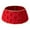 Red, variant on Christmas Tree Collar,Round Xmas Tree Skirt Alternative&Trunk Cover Base Cover,Decorative Fabric Stand Band for Holiday Home Decor,Fits Artificial&Natural Christmas Trees for Indoor Party Decoration