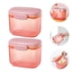 thumbnail image 2 of 2pcs Professional Baby Milk Powder Dispensador Doble Capas Cajas de contenedores, 2 of 6