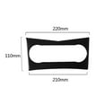 thumbnail image 3 of Real Bright Soft Car Interior Carbon Fiber Sticker DecorationCarbon Fiber Interior Climate Console Cover For Mercedes-Benz C-Class W204Auto Car Protection Interior Accessories, 3 of 8