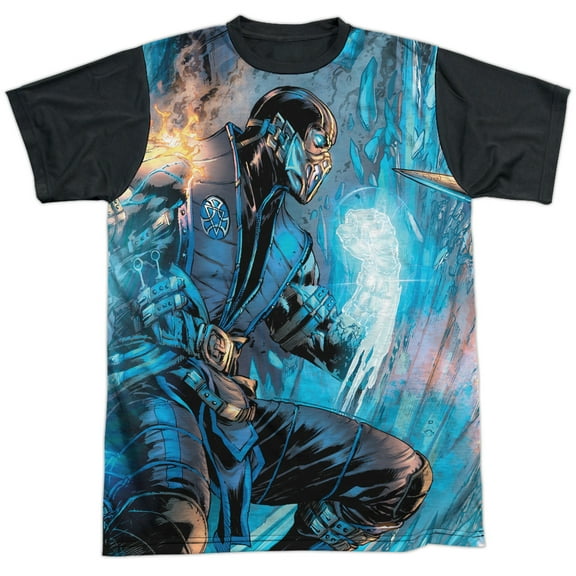Mortal Kombat Kombat Comic Unisex Adult Halloween Costume Sublimated T Shirt