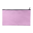 thumbnail image 3 of CoreLiving Large Canvas Makeup Bag with Strap, Multi-Purpose Travel Toiletry Pouch for Women, Blank Zipper Cosmetic Case for DIY Craft, 3 of 10