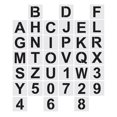 thumbnail image 2 of 36 Pcs Crafts Kids Journal Stencils Spray Painting Stencils Home Number Stencils Free Letter Stencils Letter Number Stencil Z, 2 of 2