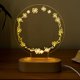 thumbnail image 5 of Luz nocturna Acrílico Cálidas Cálidas Mesas nocturnas con madera Base de la cama Artículos para el hogar Grabado Patrón de vacaciones Regalos Tipo 2 kenally HA011269-02B, 5 of 7