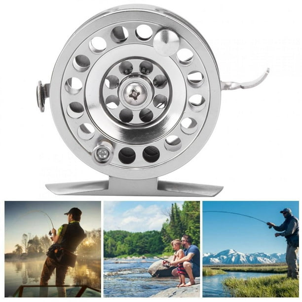 Removable Ice Fishing Wheel, V-Shaped Winding Trunking Sea Fishing Reel,  For Wild Fishing Ice Fishing 50,50with Guides,60,60with Guides 