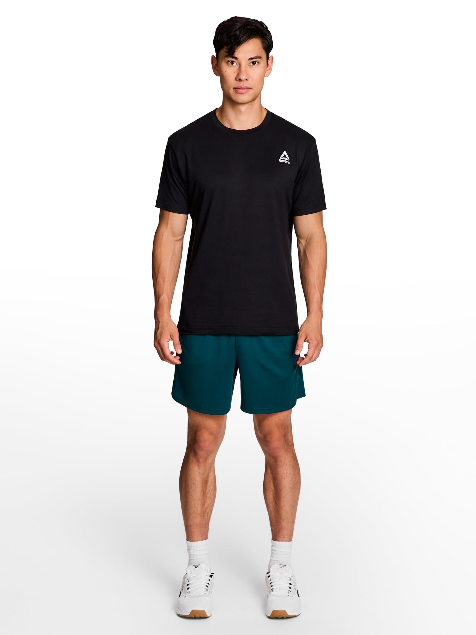 Reebok Men's and Big Men's Trekker Hybrid Performance Short, 6" inseam, Size S-3XL