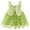 Green, variant on Tod'dler Gi'rl Summer Dresses Ba'by Tod'dler Gi'rl Sleeveless Ruffle Dresses Child Summer Tiered Tie-Strap Beach Sundress Teen Casual A-Line Dress Green,3-4 Years