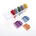 thumbnail image 3 of FAGINEY Clipper Spare Parts, 8 Sizes Guide Comb Set Rainbow Color Clipper Spare Parts Haircut Accessories, Guide Comb, 3 of 7