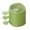 Green, variant on Stackable Silicone with Lid and Sticks Reusable Easy Demold DIY Summer Maker for Kids Adults