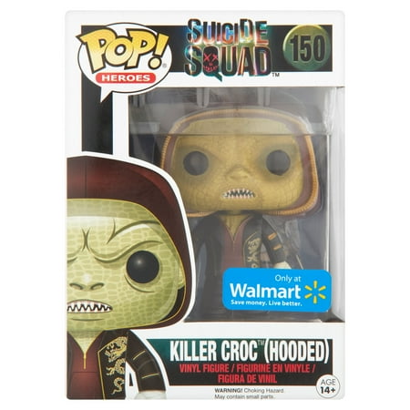 Pop! Heroes Suicide Squad 150 Killer Croc (Hooded) Vinyl Figure Age 14+