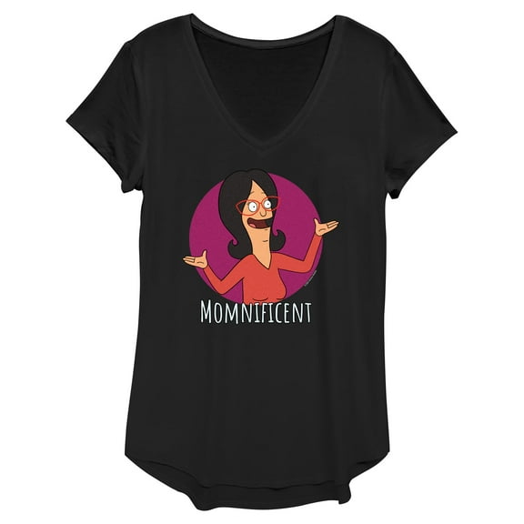 Womens Bob's Burgers Linda Momnificent T Shirt