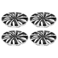 thumbnail image 1 of Ofertas únicas 4 Pcs 15" Cubierta de cubo de rueda de automóvil Cubiertas de cubo de rueda amarillas de plástico para automóvil, camioneta, SUV, cubierta decorativa de aro de rueda de reemplazo, 1 of 1