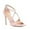 Light Pink, variant on XYD Women Open Toe Teardrop Rhinestone Studded Sandals Cross Strap Stiletto High Heels Sexy Cocktail Party Date Shoes Size 7 Purple