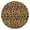 Brown and Black, variant on Zebra and Leopard Print Pattern Round Fitted Tablecloth with Elastic Edge,Dining Table Cover Waterproof,Outdoor Round Tablecloth for Camping,Dining,Indoor and Outdoor