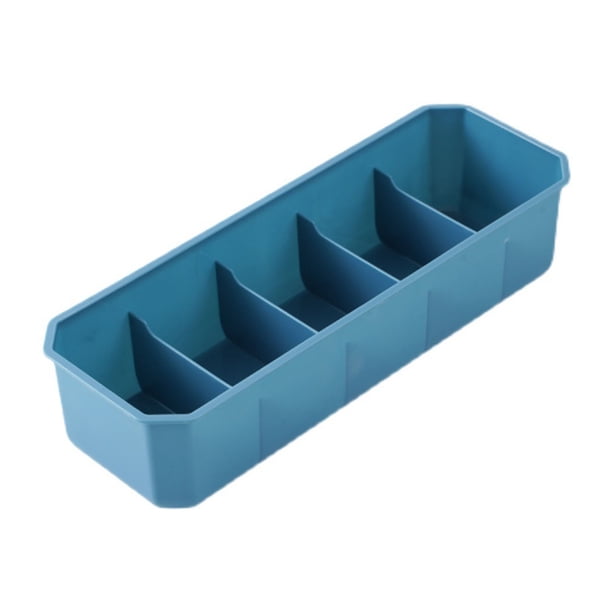 Caja Con Compartimento Para Ropa Interior, Divisor De Cajón De Calcetines Multiusos Apilable Para Sujetador