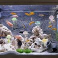 thumbnail image 4 of Fish Tank Glow in The Dark, 6PCS Floating Aquarium Ornaments with Suction Cup, Glowing Aquarium Decoration for Aquarium Fish Tank Landscape, 4 of 5